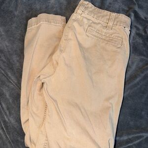 J.Crew High-Rise Girlfriend Chino Pants Size 6 Khaki Womens